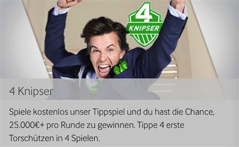 Betway 4 Knipser: Gewinne mit vier richtigen Tipps bis zu.